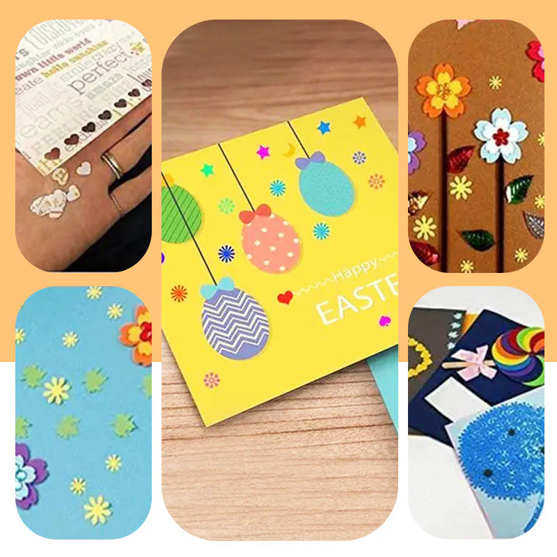 📢📢50 % de réduction !! ⏰ Perforatrice DIY Loisirs Créatifs Enfant - Crée des Formes Mignonnes (Cœurs/Étoiles/Flocons) pour Scrapbooking et Cartes 🎁📏 - Image 6