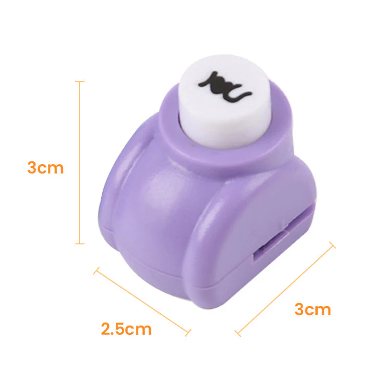📢📢50 % de réduction !! ⏰ Perforatrice DIY Loisirs Créatifs Enfant - Crée des Formes Mignonnes (Cœurs/Étoiles/Flocons) pour Scrapbooking et Cartes 🎁📏 - Image 9