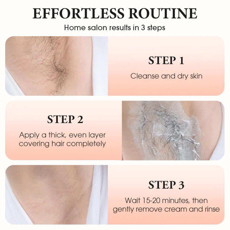⏳Spécial à durée limitée⏰Crème dépilatoire douce pour les aisselles, les jambes et les bras - Image 5