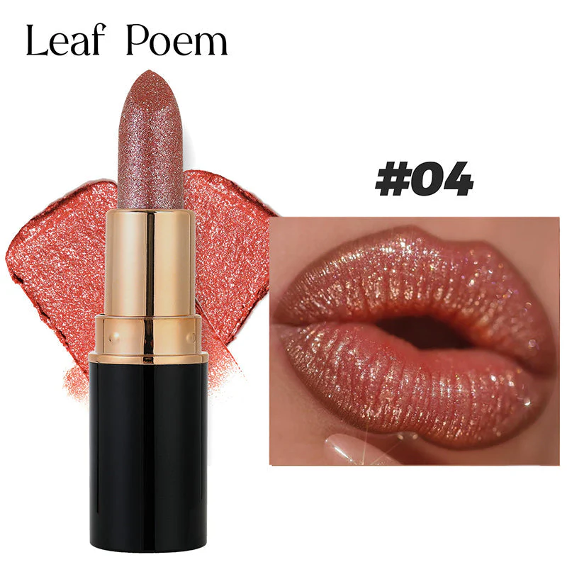 🔥 Offre Spéciale du Jour : 1 Acheté = 1 Offert ! 💄✨ Rouge à Lèvres Pailleté, Waterproof & Hydratant 🌟 - Image 12