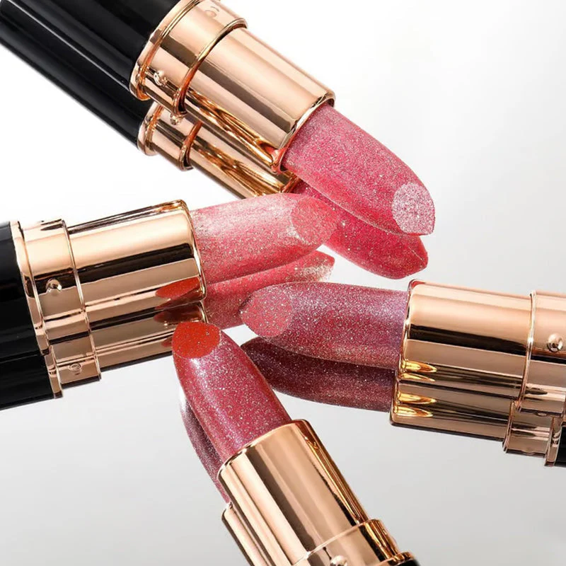 🔥 Offre Spéciale du Jour : 1 Acheté = 1 Offert ! 💄✨ Rouge à Lèvres Pailleté, Waterproof & Hydratant 🌟 - Image 4