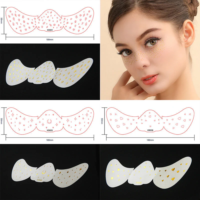 ✨🎁Limited Time Buy 1 Get 1 Free💖 Glitter Skincare Freckles Face Tattoo Effortlessly create charming freckles, a dazzling look perfect for parties and festive events, adding more glamour to your facial decorations! - Image 2