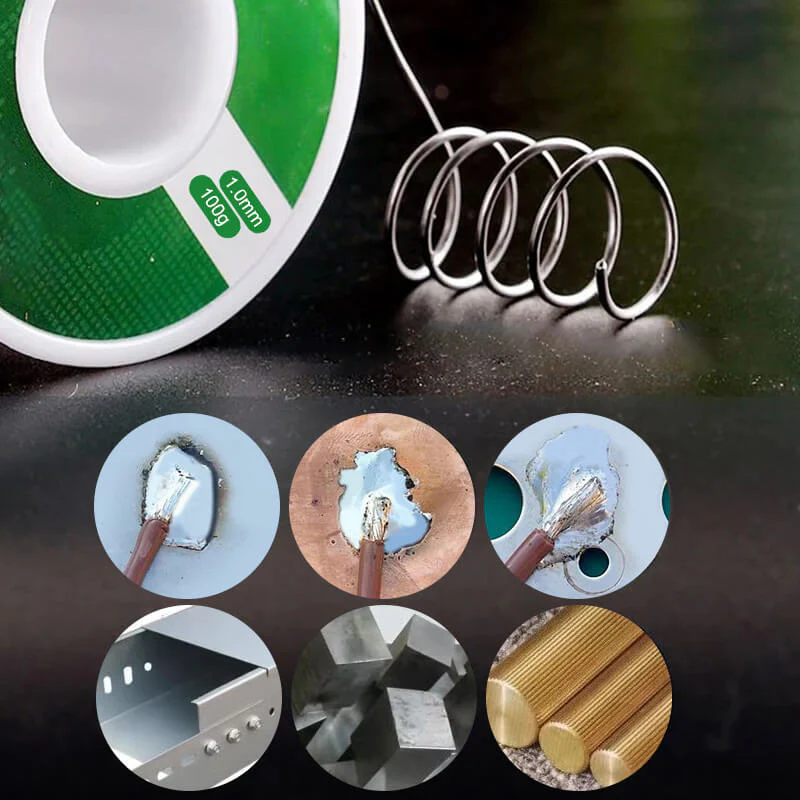 ✨✨Le match parfait pour le pistolet à souder🎉Fil à souder pour briquet en aluminium et acier inoxydable - Image 8