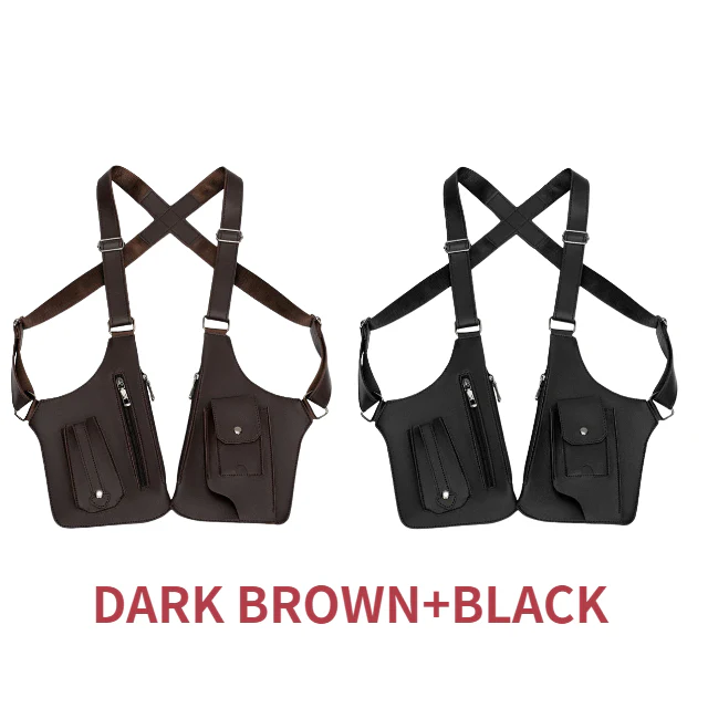 🔥2025 NEW HOT SALE🔥Double Shoulder Strap Multi-Pocket Outdoor Anti-Theft Tactical Bag - Image 13