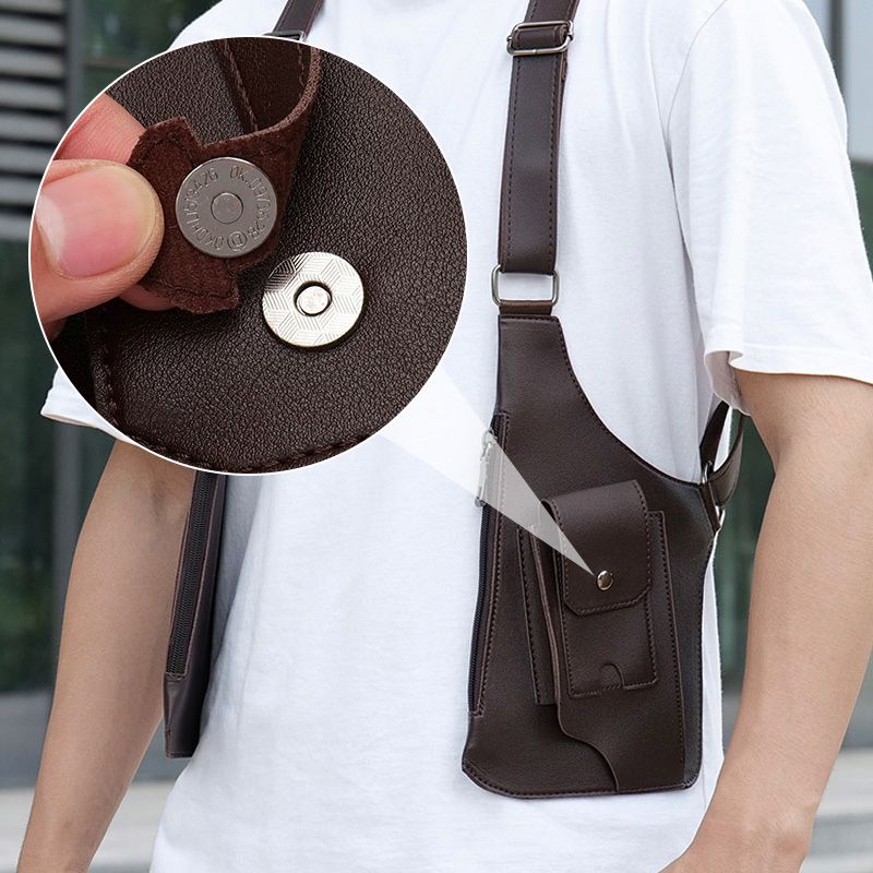 🔥2025 NEW HOT SALE🔥Double Shoulder Strap Multi-Pocket Outdoor Anti-Theft Tactical Bag - Image 6