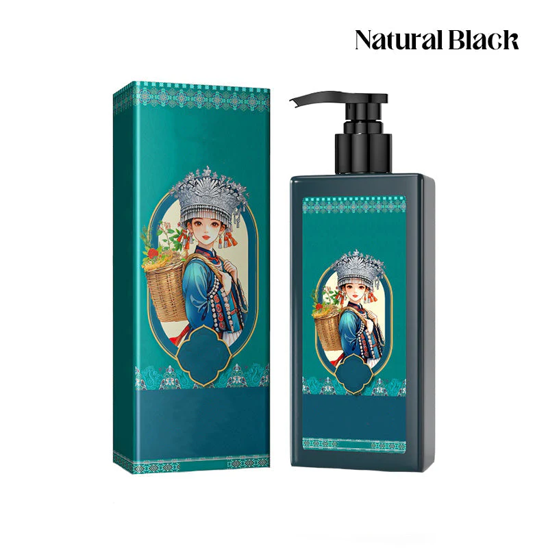 🌿 ACHETEZ 2, OFFERT 1 ! ✨ Colorant Capillaire aux Extraits Végétaux pour Cheveux Blancs - Formule Naturelle aux Botaniques Nourrissants pour une Couleur Éclatante sans Dommage 💆♀️💫 - Image 9