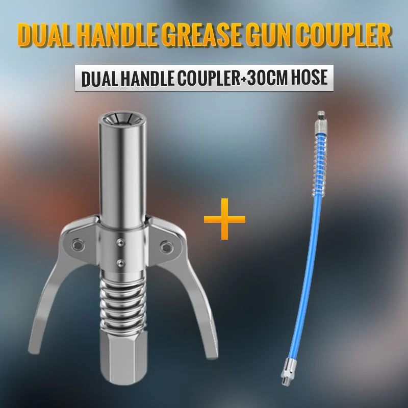 📢📢50% DE RÉDUCTION !!! ✨Coupleur de Graisseur à Double Poignée à Haute Pression - Image 10