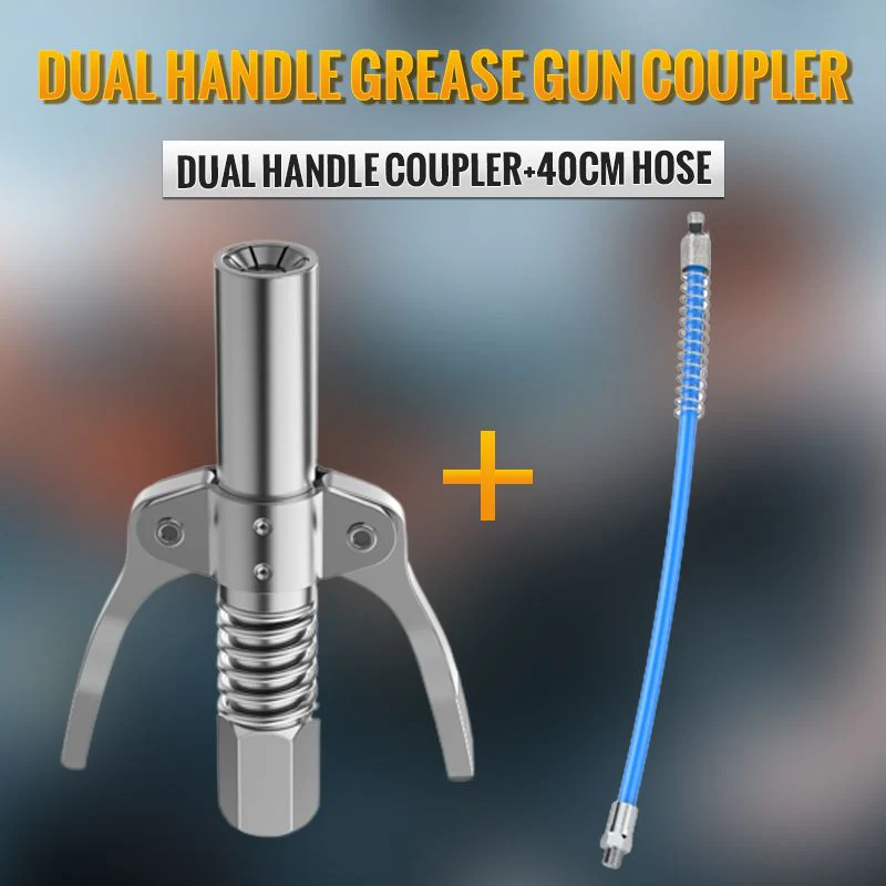 📢📢50% DE RÉDUCTION !!! ✨Coupleur de Graisseur à Double Poignée à Haute Pression - Image 11