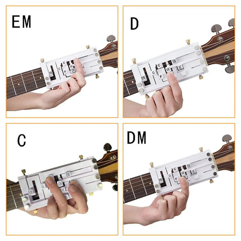 📢📢50% DE RÉDUCTION !!! 🎅 Assistant d'accords de guitare à une seule touche - Image 6
