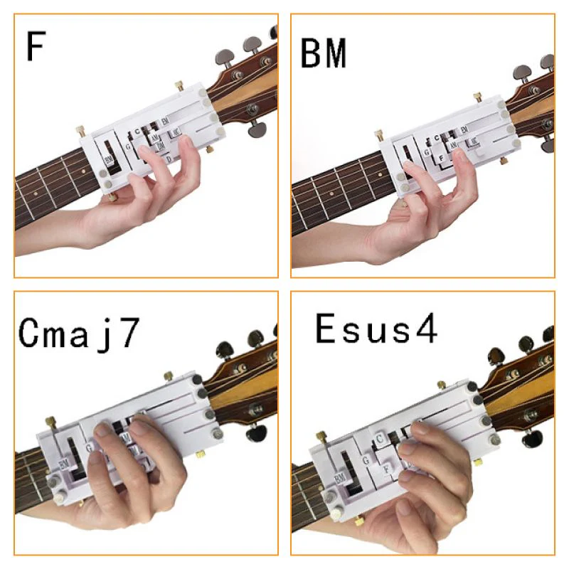 📢📢50% DE RÉDUCTION !!! 🎅 Assistant d'accords de guitare à une seule touche - Image 7