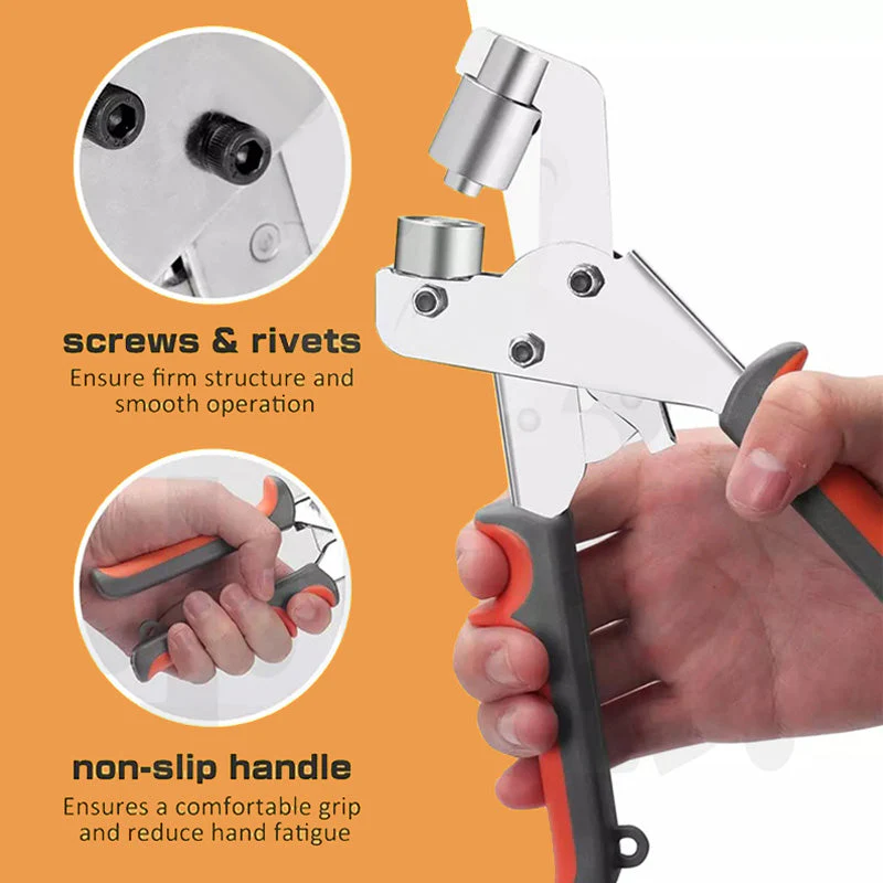 💥12 dernières heures : 50% de réduction💥Pince perforatrice manuelle durable avec œillets - Image 7