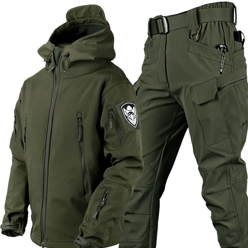 📢📢60 % de réduction !! ⏰Outdoor rembourré épaissi punching-ball veste chaude costume d'alpinisme veste softshell - Image 14