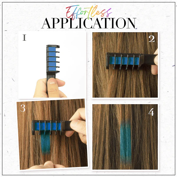 📢📢50 % de réduction !! ⏰Craie colorante temporaire pour cheveux - Sans cruauté - Image 4
