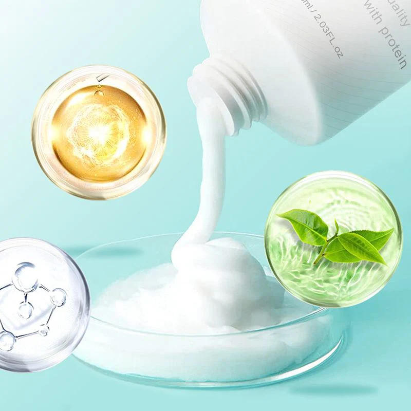 📢📢👧Achetez 3 pour une durée limitée obtenez 2 gratuit✨🌸 Crème lissante aux protéines capillaires🌸 - Image 2