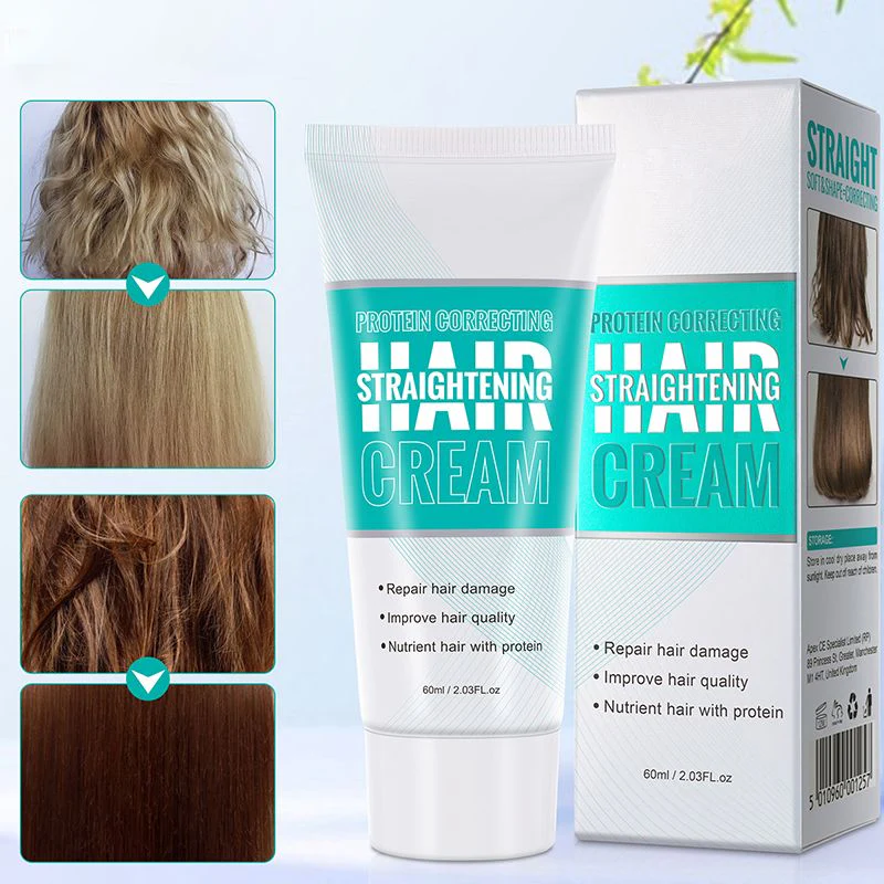 👧Achetez 3 pour une durée limitée obtenez 2 gratuit✨🌸 Crème lissante aux protéines capillaires🌸 - Image 5