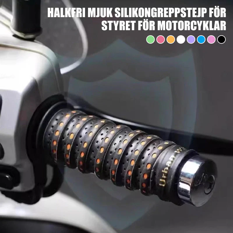 🔥50% de réduction🔥💯 Ruban de Guidon en Silicone Doux Antidérapant pour Moto