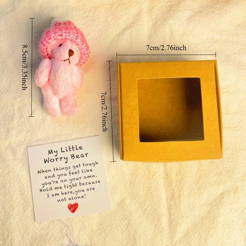 🔥Dernier jour prix spécial-50% de réduction🎁Mini ours en peluche fait main dans une boîte - Image 10