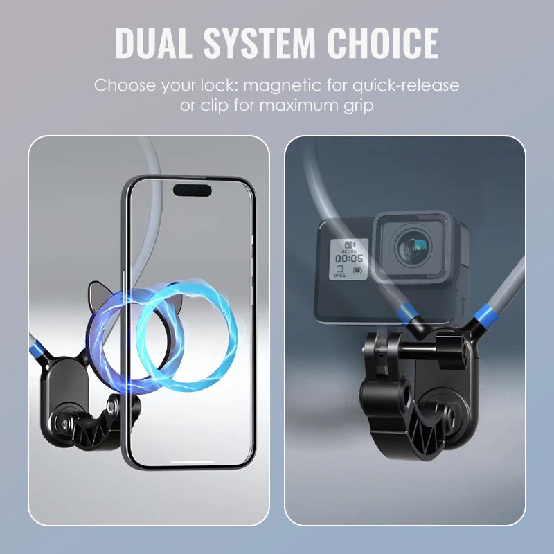 📢📢 60% DE RÉDUCTION ! ✨Support de téléphone magnétique mains libres pour le cou - Image 5