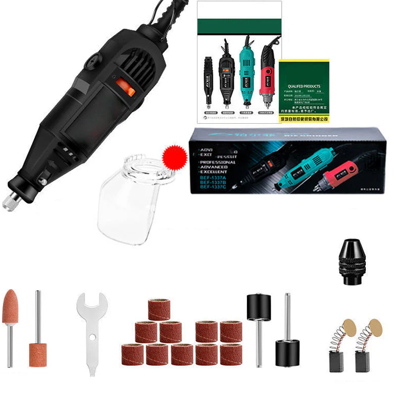 🔧 60% DE RÉDUCTION! ✨ Mini Machine à Graver Portable Multifonctionnelle - 3-en-1 Gravure/Perçage/Polissage avec 3 Embouts pour Métal&Bois&Verre 💎⚙️ - Image 10