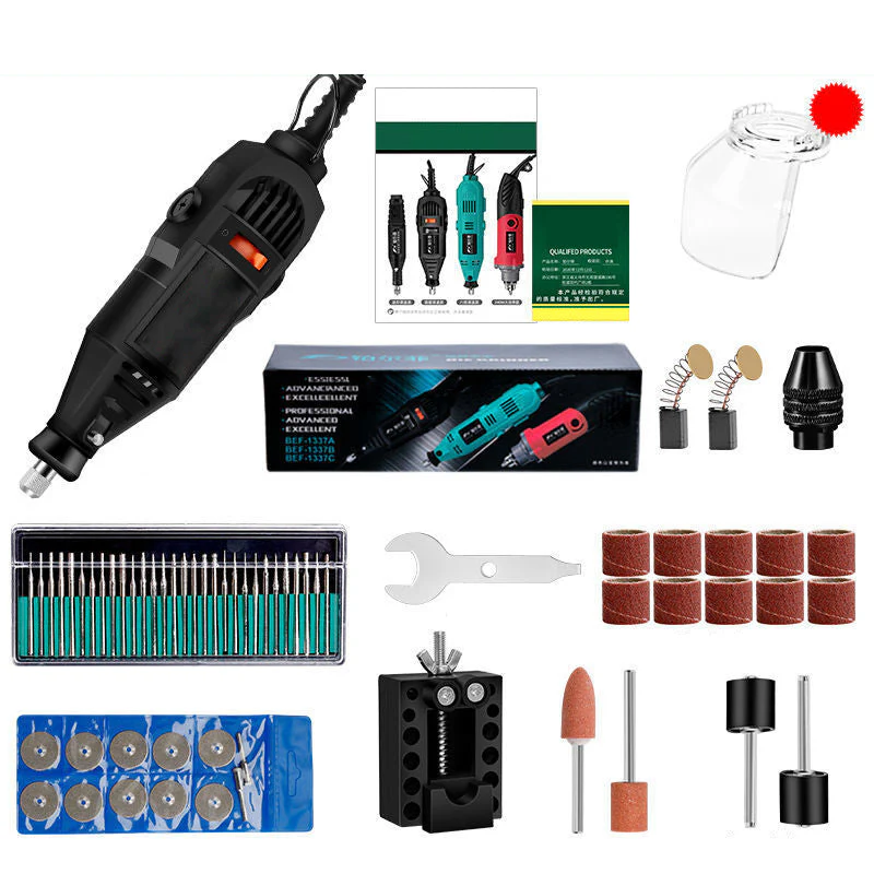 🔧 60% DE RÉDUCTION! ✨ Mini Machine à Graver Portable Multifonctionnelle - 3-en-1 Gravure/Perçage/Polissage avec 3 Embouts pour Métal&Bois&Verre 💎⚙️ - Image 15