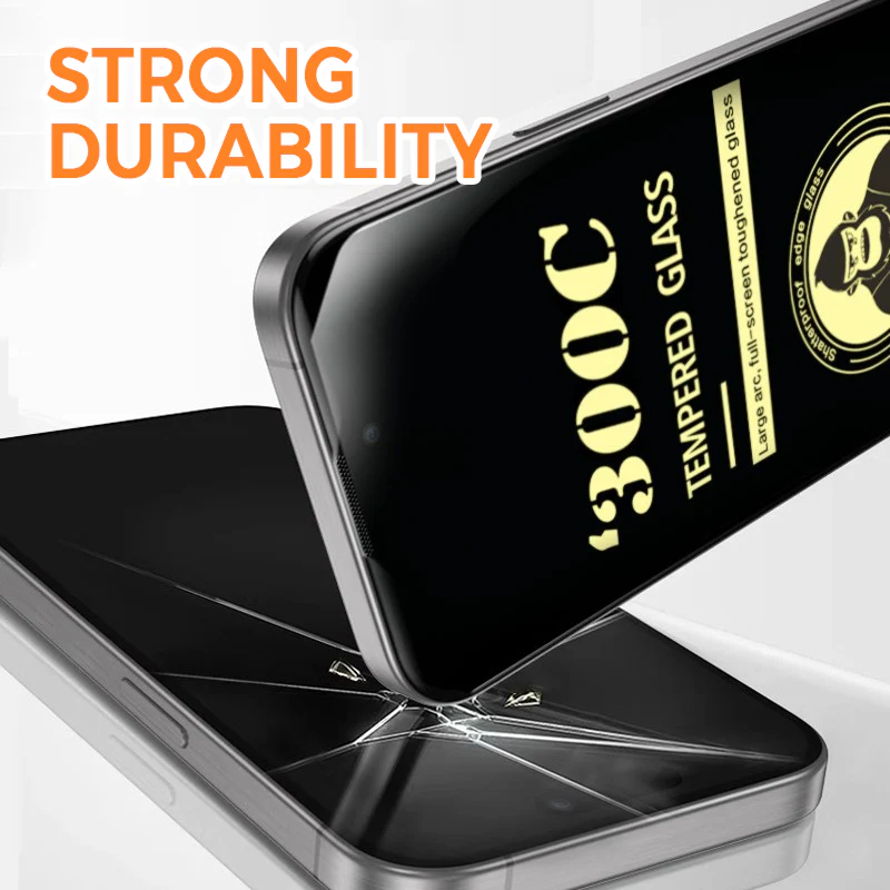 Protecteur d'écran en verre trempé HD anti-espion pour la série iPhone - Image 4