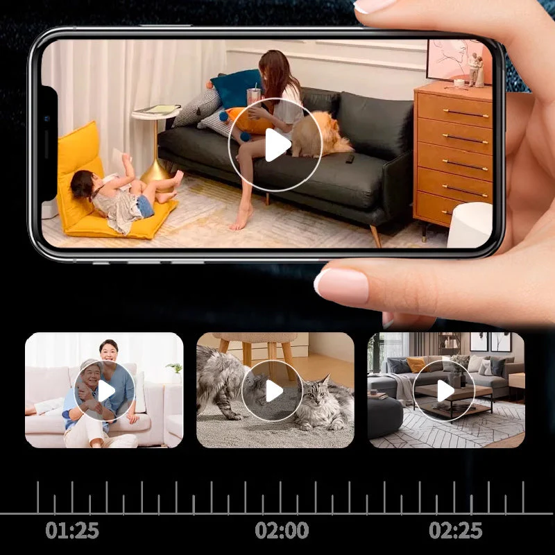 🔥66% de réduction&NOUVEAUTÉ 2025 👉 Caméra Robot Mobile pour Animaux [HD, Sans Fil, Télécommande Intelligente] 💥 Offre Spéciale Limitée : -50% + LIVRAISON GRATUITE ⚡ ! - Image 8