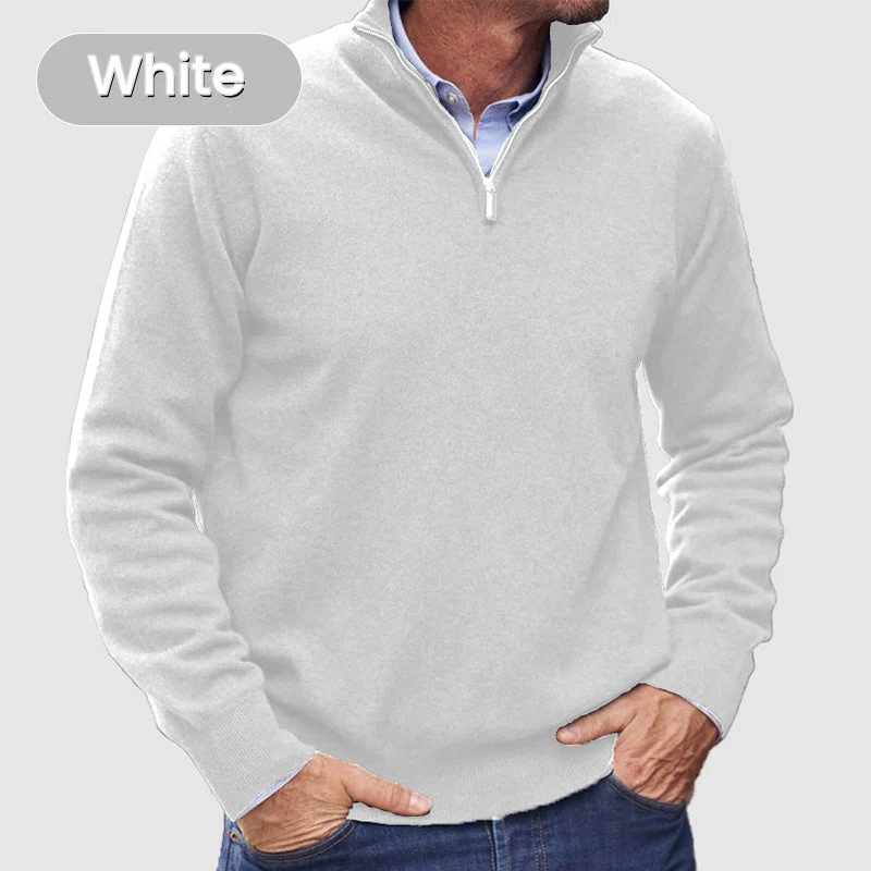 Pull de base pour hommes avec fermeture éclair - Image 11