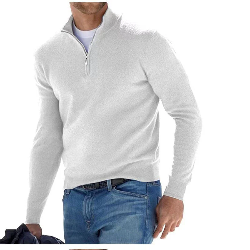 Pull de base pour hommes avec fermeture éclair - Image 13