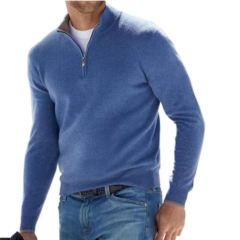 Pull de base pour hommes avec fermeture éclair - Image 16