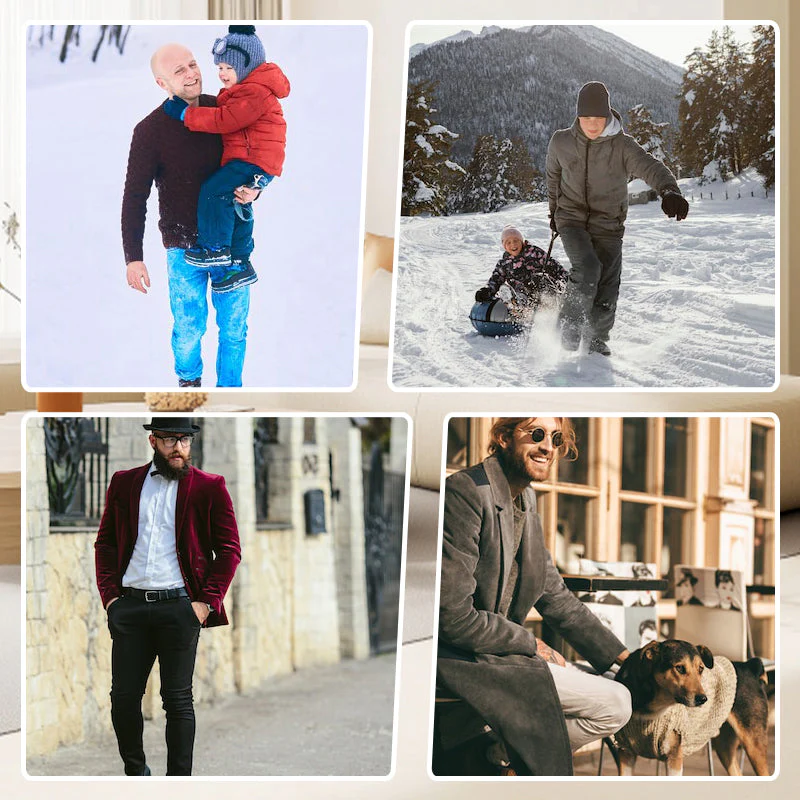 Pull de base pour hommes avec fermeture éclair - Image 6