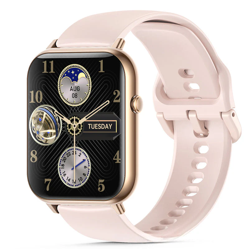 Montre connectée pour femmes et hommes, tracker d'activité physique avec fonction d'appel, montre de fitness avec suivi du sommeil/100 sports/podomètre étanche IP68 - Image 13