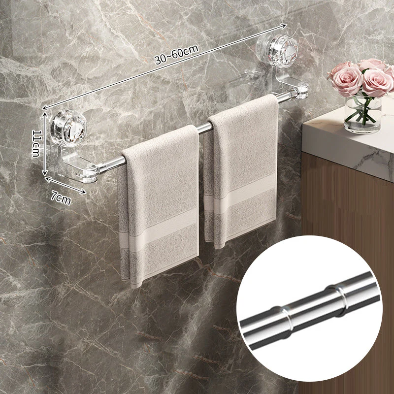 đ„ 50 % DE RĂDUCTION đ Barre porte-serviettes rĂ©tractable Ă ventouse - Image 9