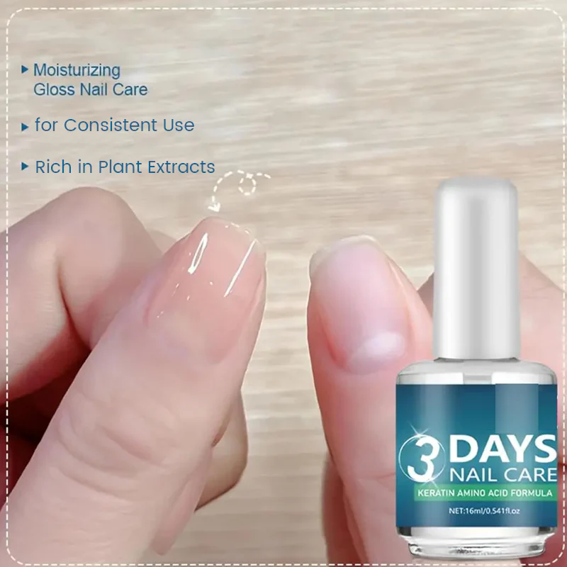 📢📢50 % de réduction !!!🎅Huile à Ongles Nourrissante à Séchage Rapide et Haute Brillance - Image 6