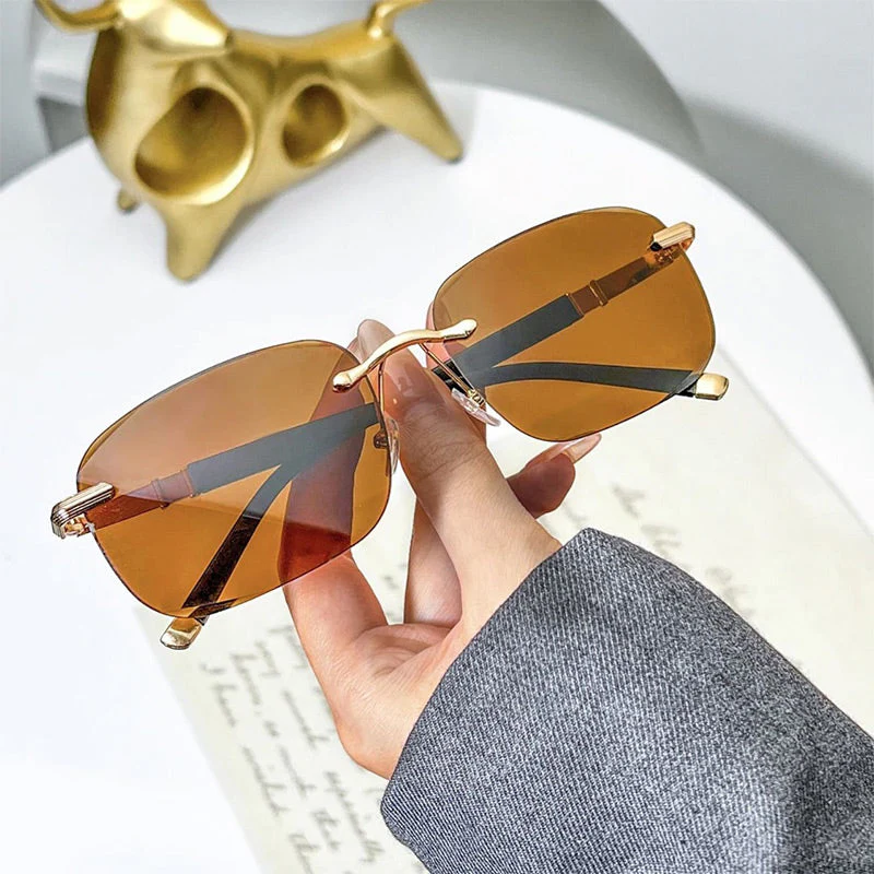 ✨✨ Lunettes de soleil HD sans cadre ✨✨ - Image 3