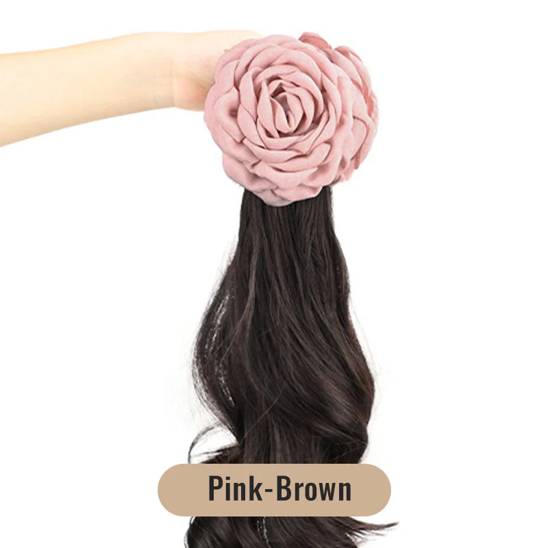 đ„Offre Ă moitiĂ© prix pour les 2 derniers jours đ„Perruque bouclĂ©e de haute qualitĂ© avec pince en cheveux roses - Image 9