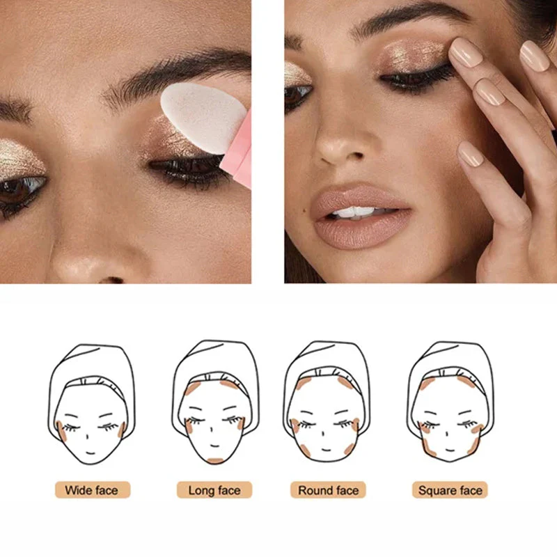 đVente Ă chaudđPoudre de surlignage Stick pailletĂ© pour le maquillage - Image 9