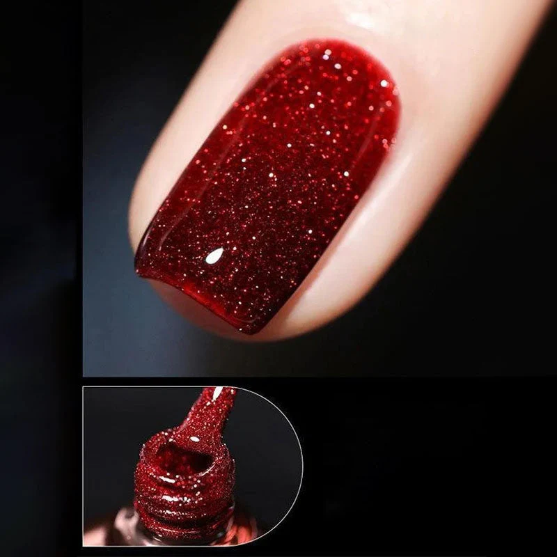 ⏳Spécial à durée limitée⏰Vernis à ongles en gel pailleté à haute densité💅 - Image 9