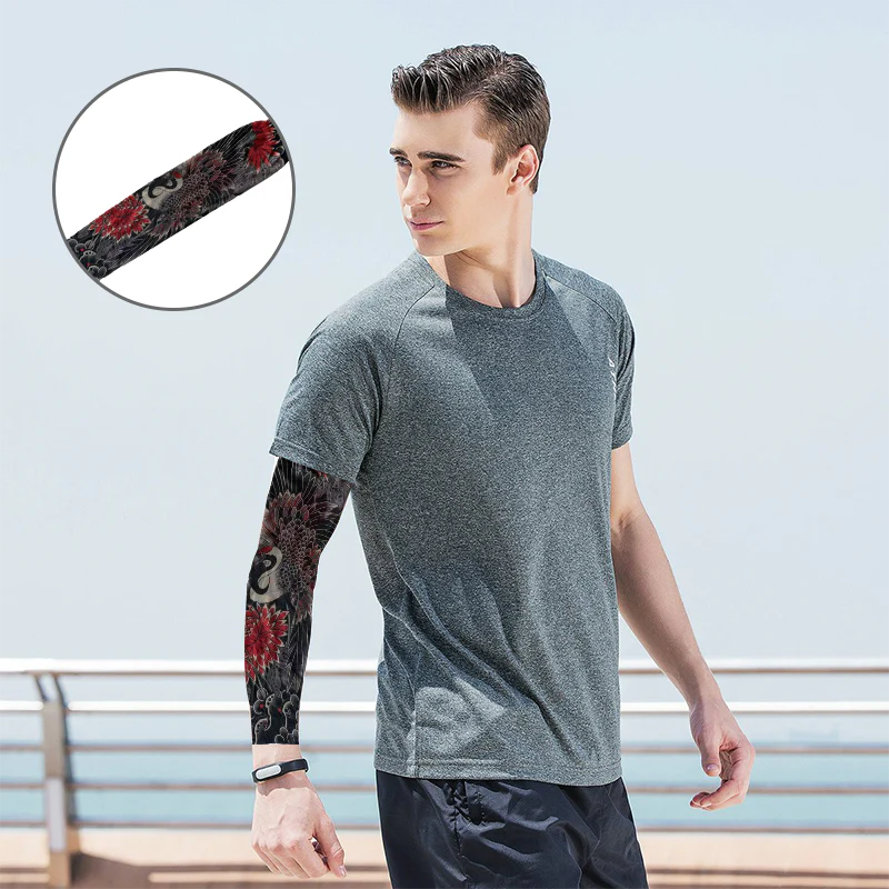 🏆✨Nouvelle tendance incontournable ❤️🔥Manchons tatouage ultra-fins anti-UV
