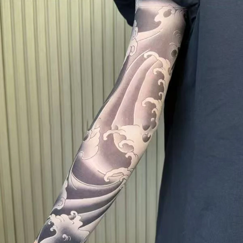 🏆✨Nouvelle tendance incontournable ❤️🔥Manchons tatouage ultra-fins anti-UV - Image 11