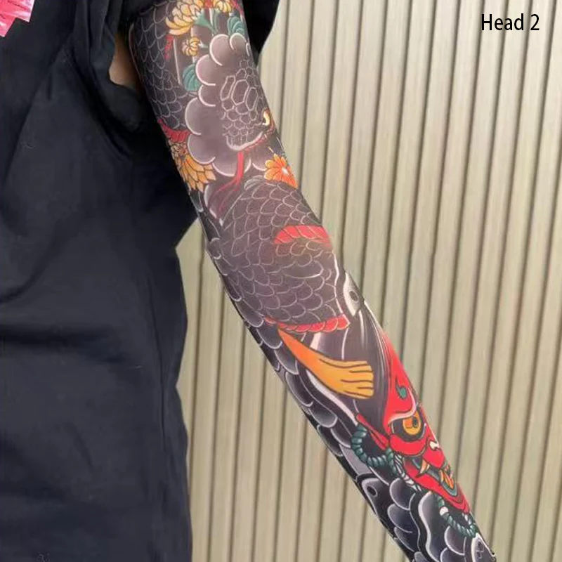 🏆✨Nouvelle tendance incontournable ❤️🔥Manchons tatouage ultra-fins anti-UV - Image 12