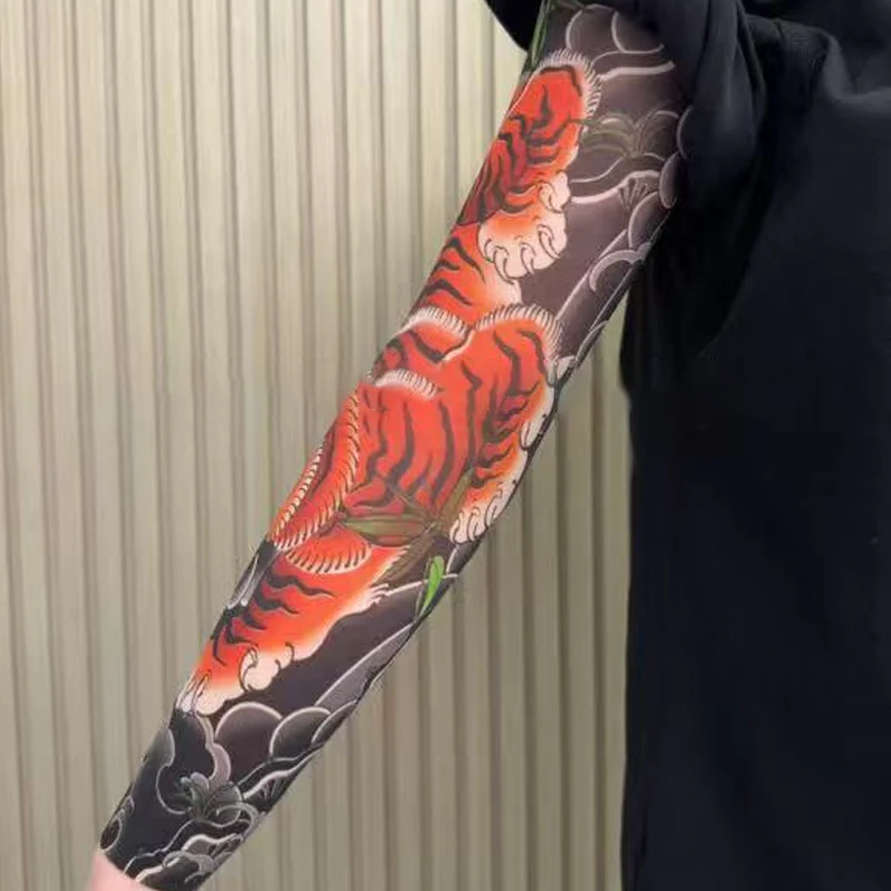 🏆✨Nouvelle tendance incontournable ❤️🔥Manchons tatouage ultra-fins anti-UV - Image 15