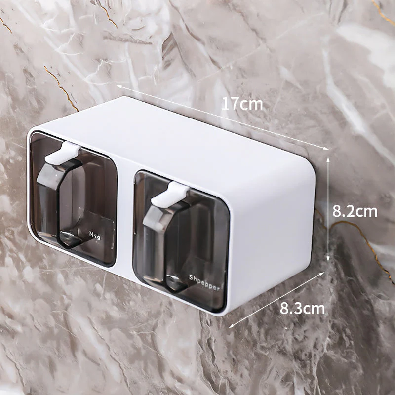 Hole-free Wall-mounted Seasoning Box - Image 9