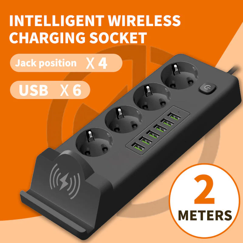 Prise de recharge USB domestique et prise de recharge sans fil - Image 18