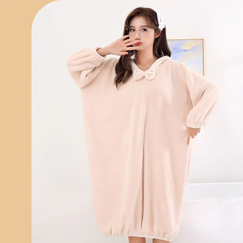 🎄SOLDES DE NOËL 60 % DE RÉDUCTION🎄Peignoir à capuche absorbant et à séchage rapide - Image 10