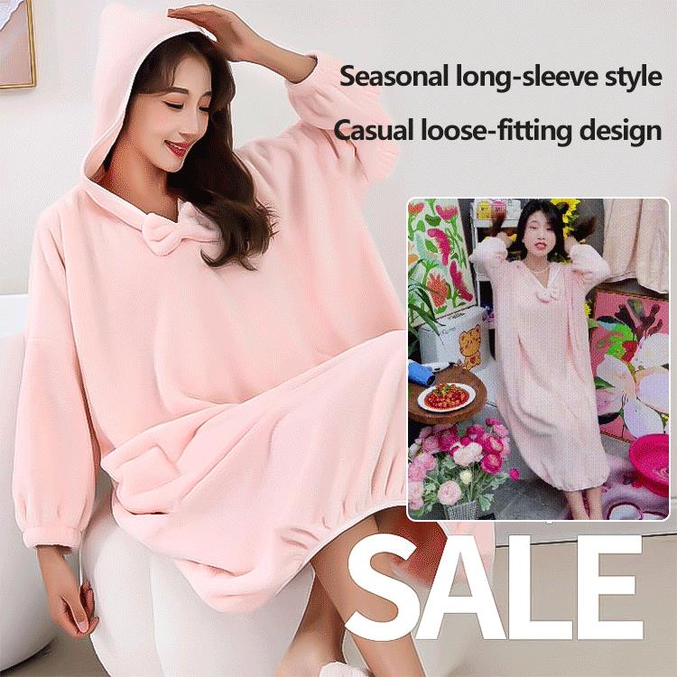 🎄SOLDES DE NOËL 60 % DE RÉDUCTION🎄Peignoir à capuche absorbant et à séchage rapide - Image 2