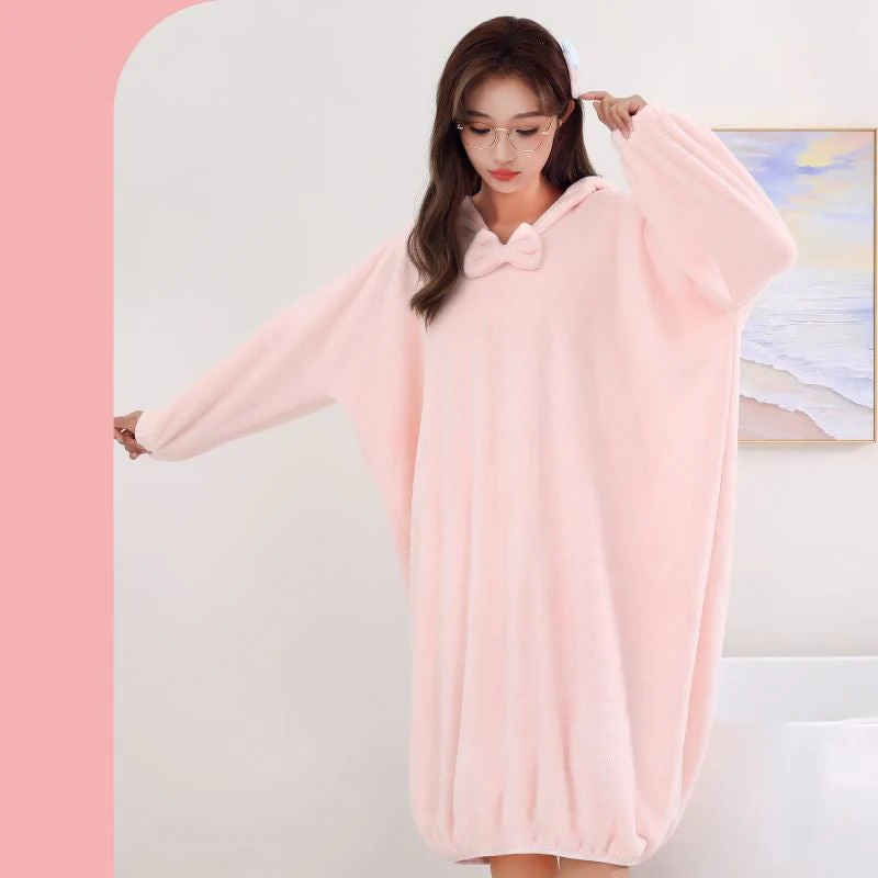 🎄SOLDES DE NOËL 60 % DE RÉDUCTION🎄Peignoir à capuche absorbant et à séchage rapide - Image 7