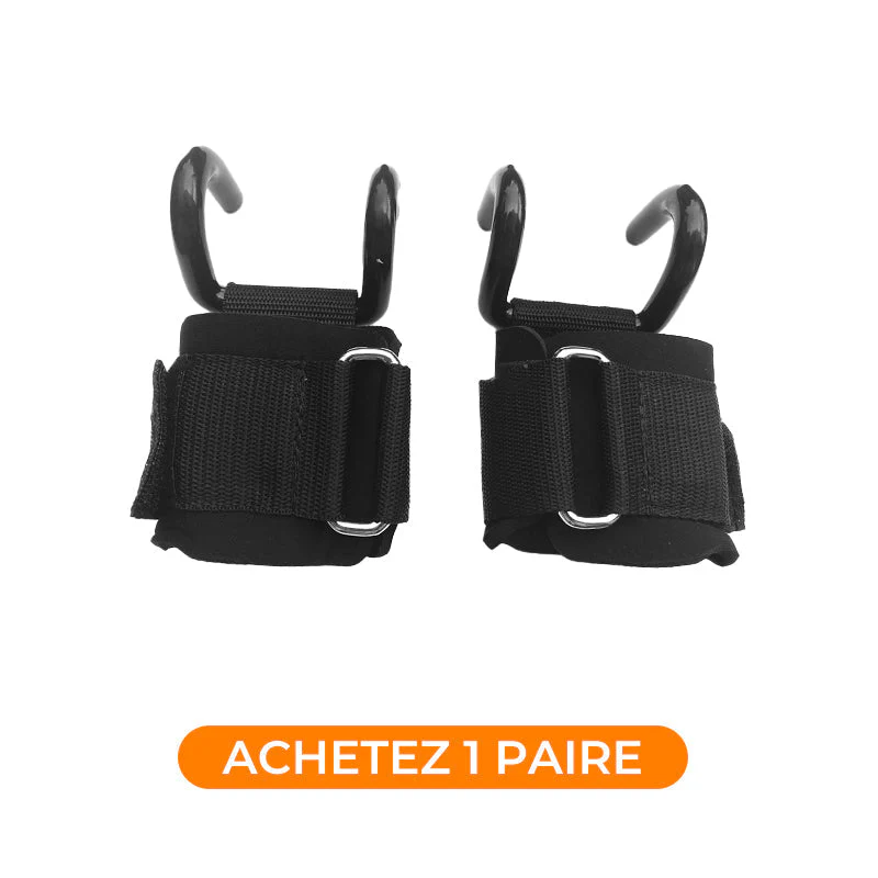Sangles de Poignet Robustes à Crochets pour Haltérophilie🪝 - Image 10