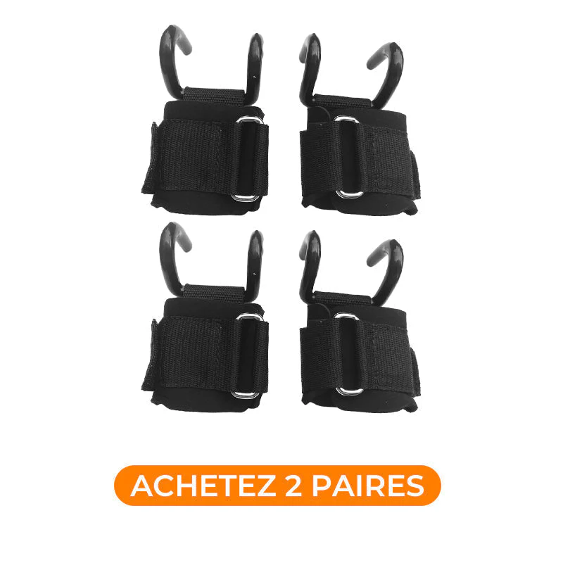 Sangles de Poignet Robustes à Crochets pour Haltérophilie🪝 - Image 11