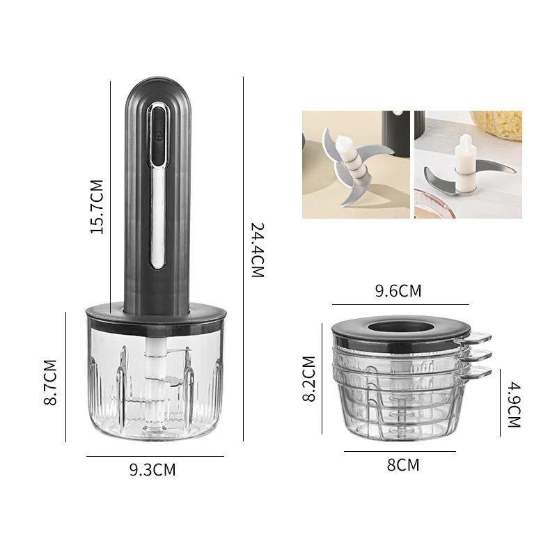 ⏳Spécial à durée limitée⏰Hachoir à Viande Électrique Sans Fil pour Usage Domestique🍖 - Image 13