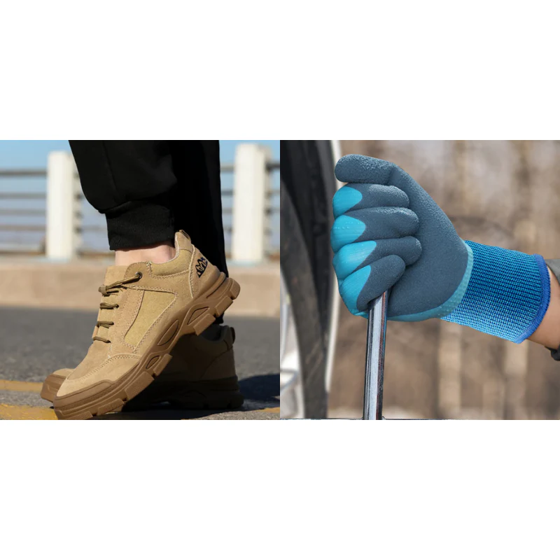 📢📢50 % de réduction !!!🎅🎄Promotion de Noël Chaussures de travail de sécurité à l'épreuve de perforation pour hommes - Image 11